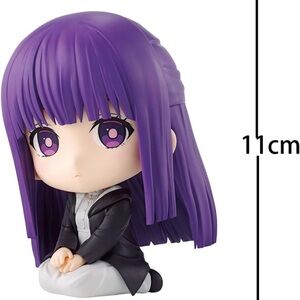 Frieren Action Figure Anime Frieren Fern Figure Sitting Cute 4.33in Anime